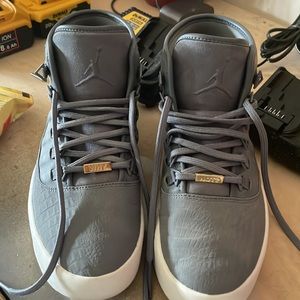Grey Jordan’s men’s dress shoes